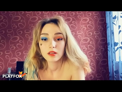 ❤️ L'occhiali magichi di realtà virtuale m'hà datu sessu cù Harley Quinn Super sex à noi ️❤