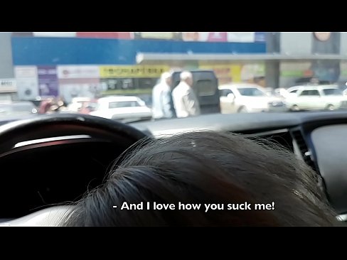 ❤️ Succhiatu ghjustu in u parcheghju fora di u supermercatu Super sex à noi ️❤